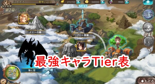 サファイアスフィアの最強キャラTier表!ランキングと評価基準